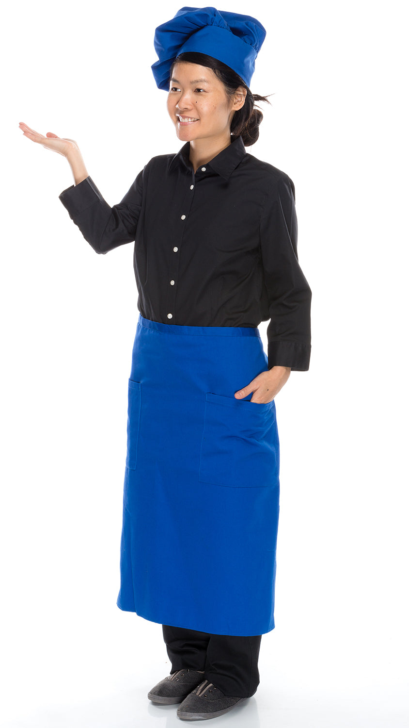 Bistro Apron with Pkts