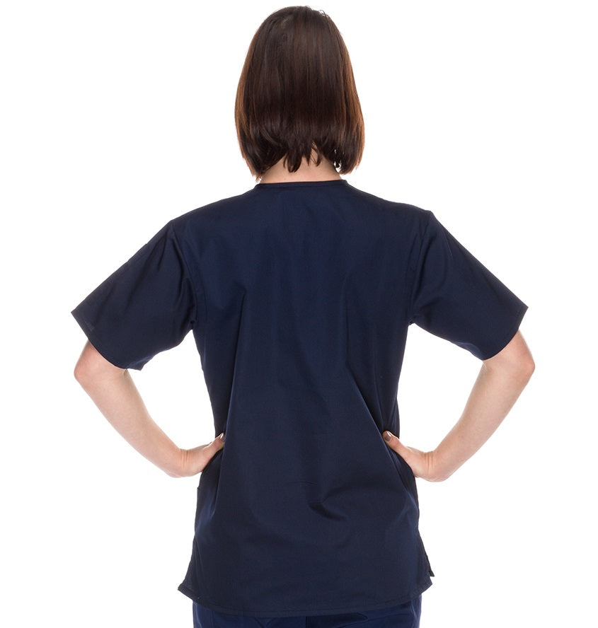Classic Trimmed Scrub Top
