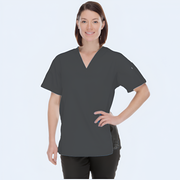 Side Panel Scrub Top