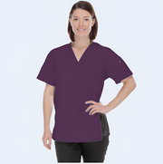 Side Panel Scrub Top
