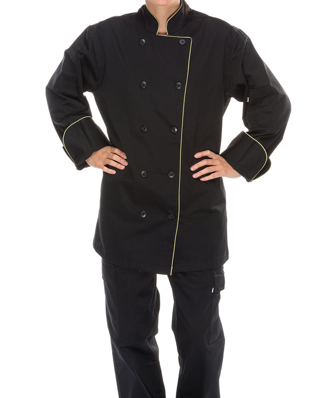 Classic Chef Jacket with Piping