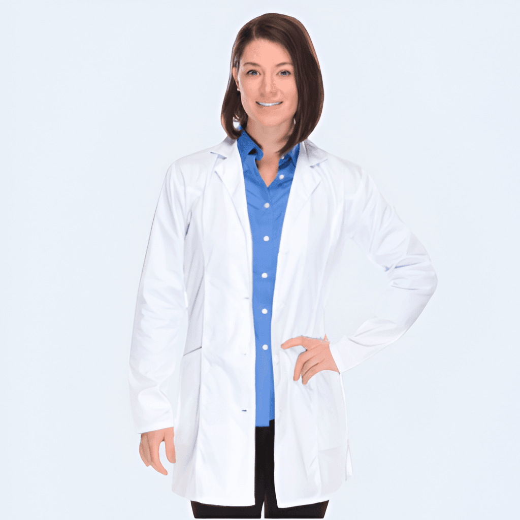 Female Fitted Lab Coat