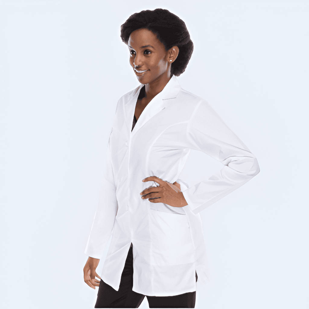 Female Fitted Lab Coat