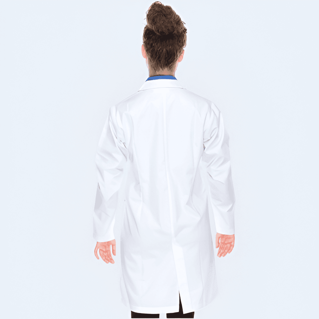 Female Media Pocket Lab Coat