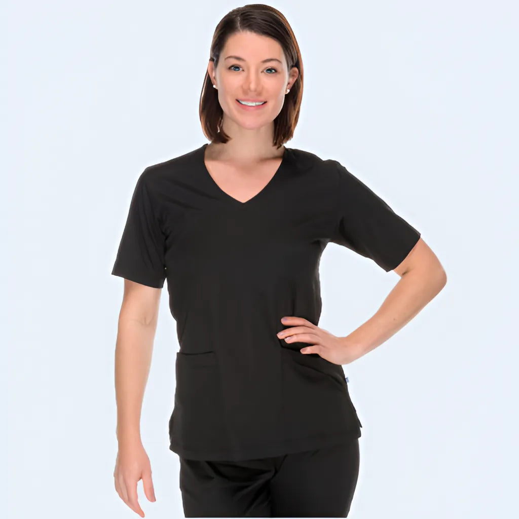 Media SPA Scrub Top