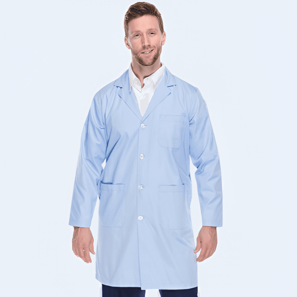 Durable White Lab Coat: Classic Professional Medical Uniform – Meridian ...