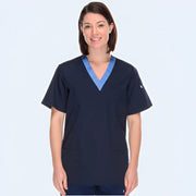 Classic Trimmed Scrub Top