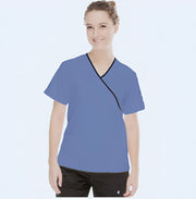 Cross Over V-Neck Scrub Top