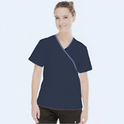 Cross Over V-Neck Scrub Top