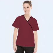 Cross Over V-Neck Scrub Top