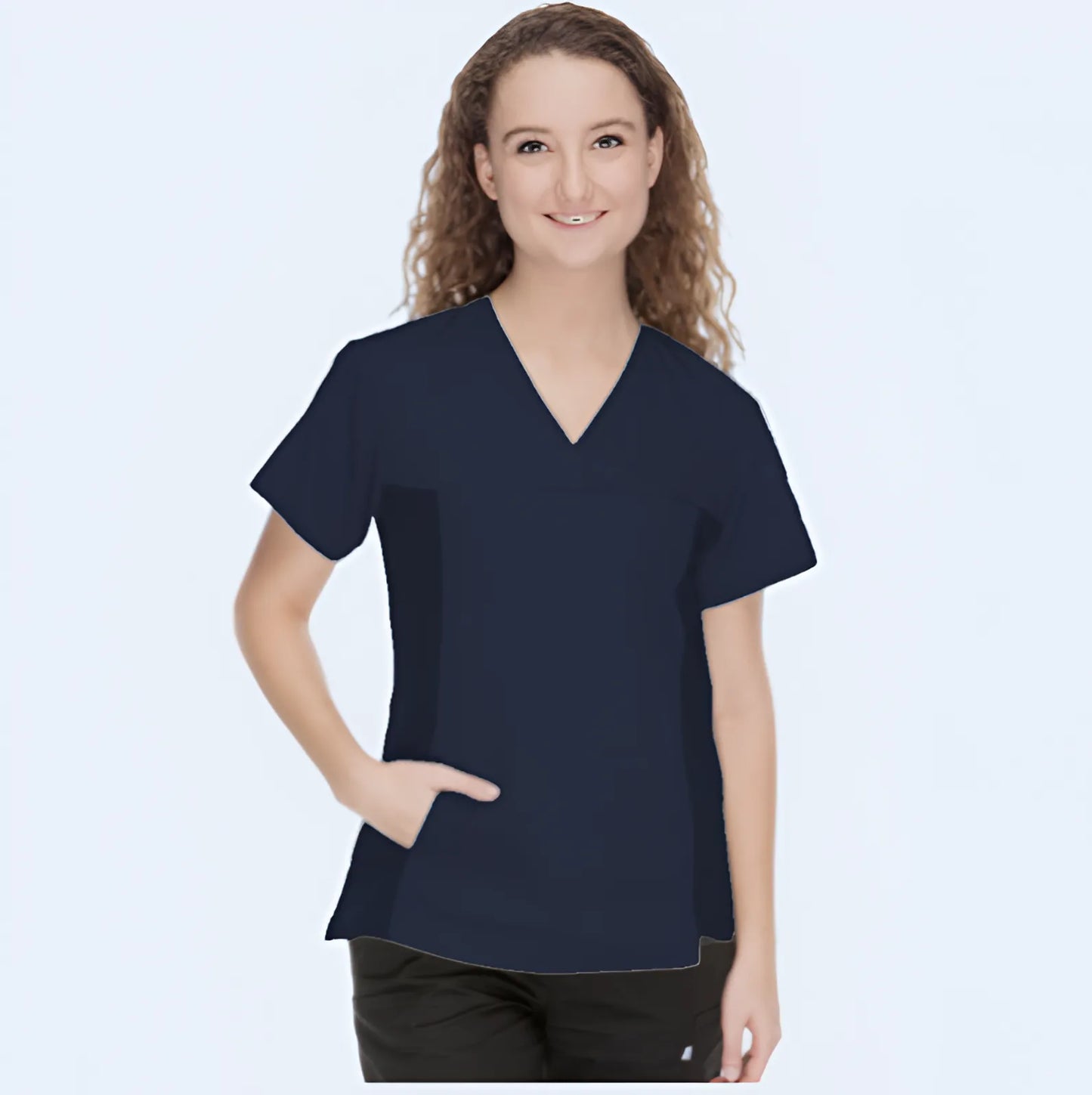 Crossover Scrub Top