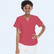 Mock Wrap Scrub Top